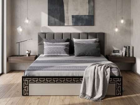 3pc Export Quality Pure Cotton Bedsheets styled in luxury bedroom setting
